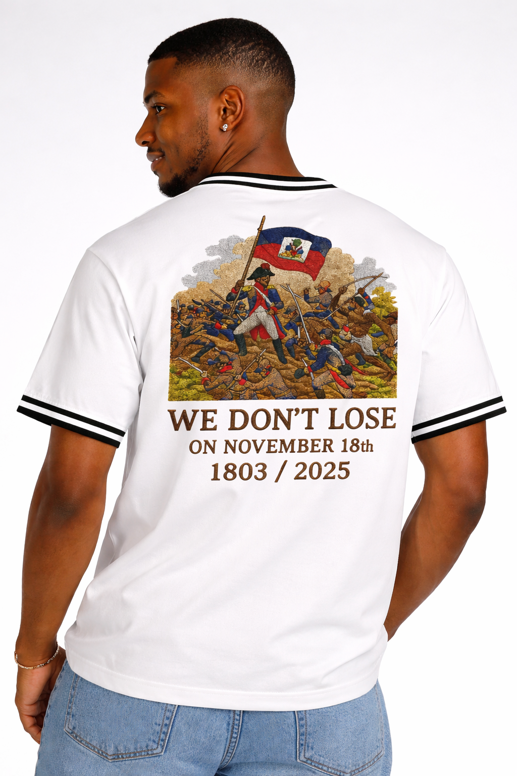 Ayiti Heritage V-Neck Tee
