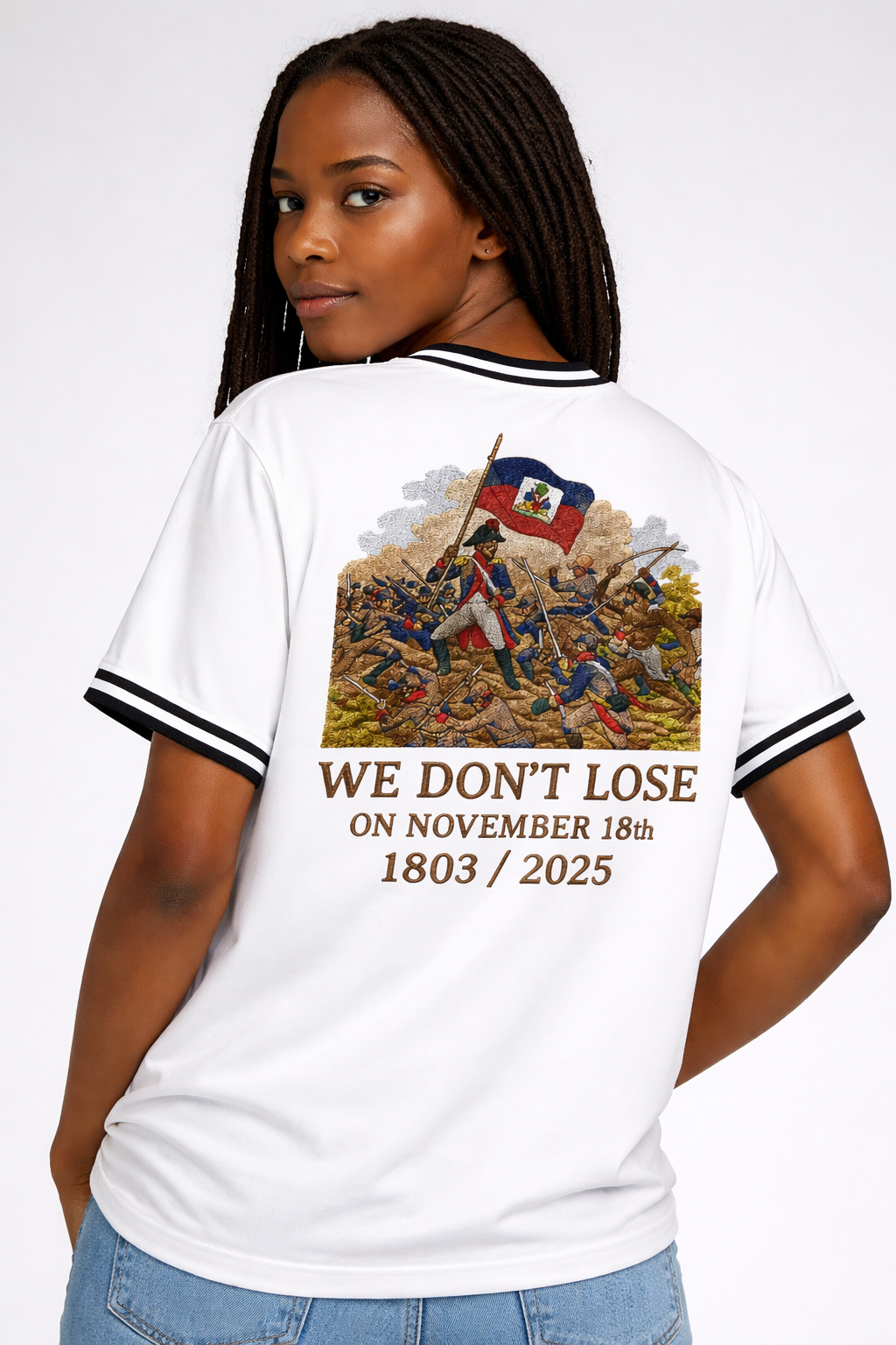 Ayiti Heritage V-Neck Tee