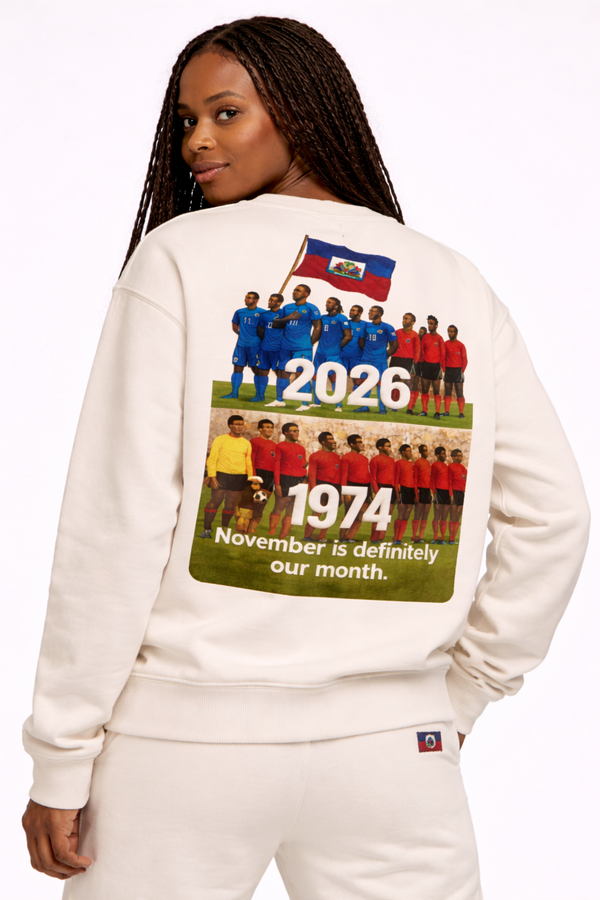 Haiti 2026 Heritage Crew Neck – Limited Edition World Cup Tribute